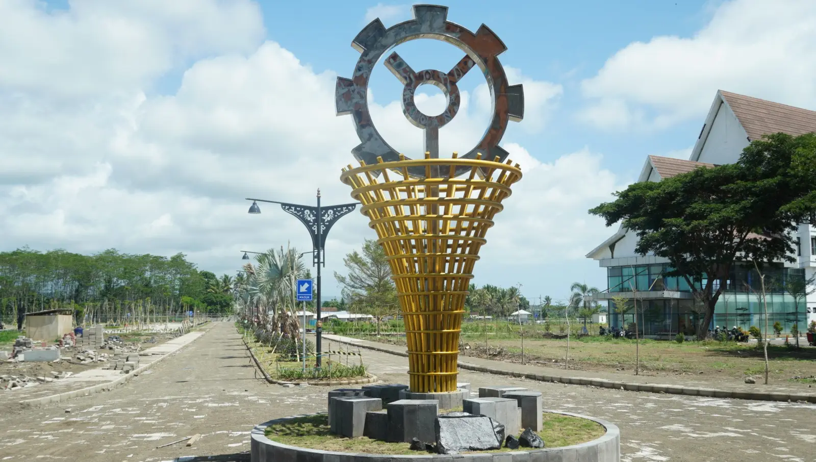 Landmark kampus Politeknik Negeri Banyuwangi